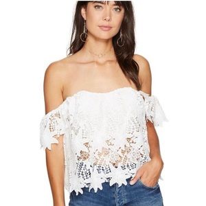 Astr Adela Lace Blouse